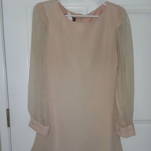 CHANPAGNE DRESS KNEE LENGHT